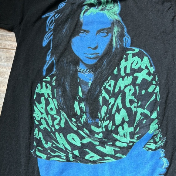 Billie Elish Neon Blue and Green - Picture 3 of 4